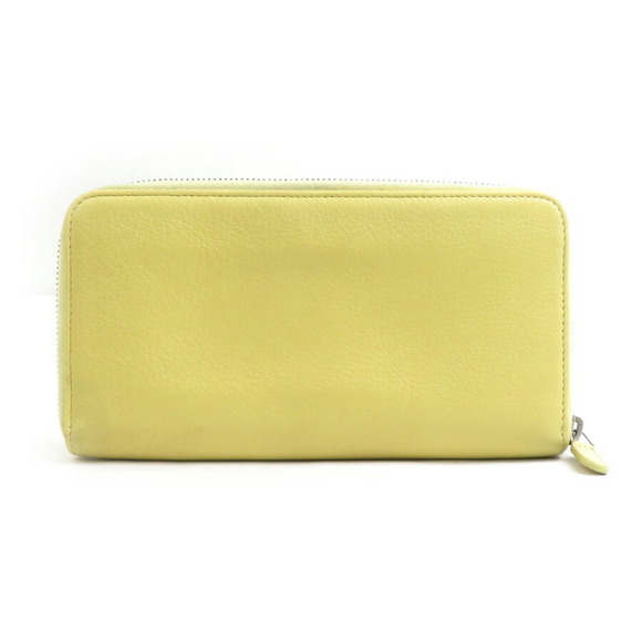 CHANEL Yellow Leather Wallet - Picture 2 of 5